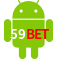 Aplicativo 59BET para Android
